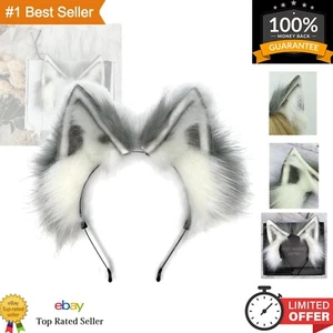 Durable Adjustable Fox/Wolf Ears Headband - Great Costume Accessory for All - Picture 1 of 8