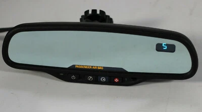 Trailblazer Envoy Rearview Mirror OnStar Autodim Auto Compass GNTX-261 015322 - Image 1 of 4