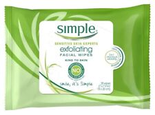 Simple Kind to Skin Exfoliating Facial Wipes 25 Ct 1 EA