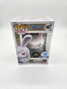 Funko Pop! One Piece Chase Carrot Glow GITD Funko Shop Exclusive W/Protector - Picture 1 of 12