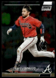 2022 Stadium Club Chrom #354 Travis d'Arnaud Atlanta Braves Baseball - Bild 1 von 2