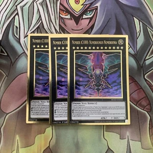 MGED-EN032 x3 Number iC1000: Numerounius Numerounia Gold Rare Excellent Yugioh - Picture 1 of 2