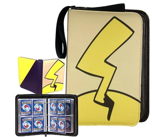 Pokémon Kartenalbum Pikachu Schwanz Design – 400 Karten Sammelmappe Kinder - Bild 1 von 8