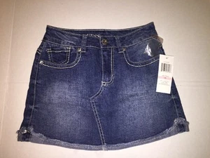 Brand New- Guess Kids Denim Mini Skirt Girls (Size 10) - Picture 1 of 4