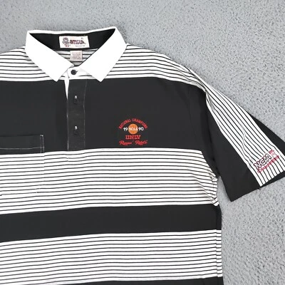 Camisa polo vintage 1990 UNLV Runnin Rebels para hombre XL negra logotipo de campeones nacionales Foto 1 de 4