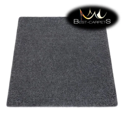 Amazing Modern Rug SUPREME Shaggy 5cm, square, single-colour, GREY Best Quality - Image 1 of 4