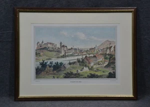 Grabado en acero, coloreado, pies alrededor de 1840, Scheuchzer, Joh. Poppel scul. - Imagen 1 de 9