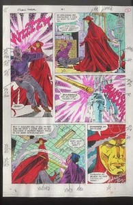 ROBIN ANUAL #1 PG 3 ANARQUÍA ULTIMÁTUM COLOR PRODUCCIÓN CÓMICA ARTE FIRMADO CON CERTIFICADO DE AUTENTICIDAD - Imagen 1 de 1