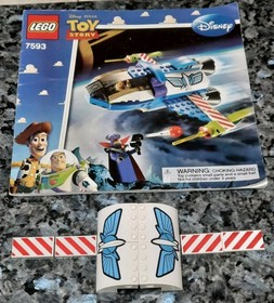 Lego Toy Story (7593) Buzz's Star Command Spaceship - Parts, Pieces Instructions