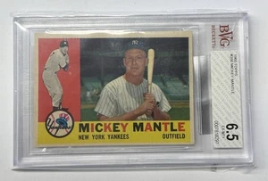 1960 Topps #350 Mickey Mantle BVG 6.5 - Picture 1 of 2