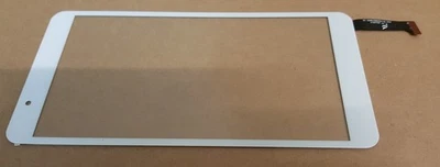 Blanc:Vitre ecran tactile tablette 7inch tablette QILIVE MW7619 - Photo 1/3