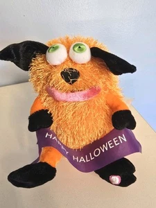 Gemmy Animated Halloween Monster Maniacs Plüsch Orange Sings Mahna Mahna LESEN - Bild 1 von 9