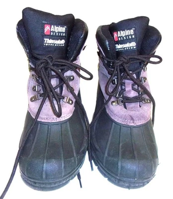 Alpine Design 1244 Shelter Boots Leather Waterproof Thinsulate Sz. 9 Men's - Image 1 of 4