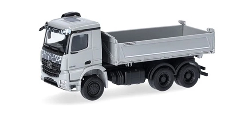 HERPA - Camion benne - MERCEDES BENZ Arocs 6x4 - 1/87 - HER958905 - Photo 1/1