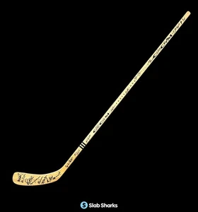 MULTI SIGNED 21 AUTOS HOCKEY STICK KSA LOA COURNOYER LAFLEUR KELLY BOWER RICHARD - Picture 1 of 12