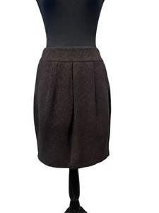 Eileen Fisher Womens Wool Blend Skirt Work Attire Old Money Scandinavian Minimal - Picture 1 of 12