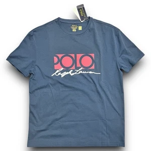 Polo Ralph Lauren - Script Tee - Men’s Size Small - Blue - Picture 1 of 16