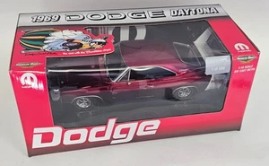 ERTL 1/18 1969 DODGE DAYTONA CANDY APPLE RED  - 1 OF 500 with tool box - Picture 1 of 16