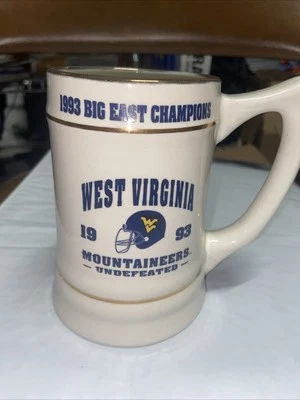 West Virginia Mountaineers  1993 Big East Champion Mug - Image 1 of 4