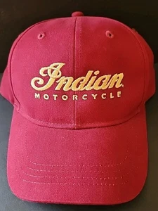 Indian Motorcycle Sin City Cap verstellbar Einheitsgröße weinrot - Bild 1 von 6
