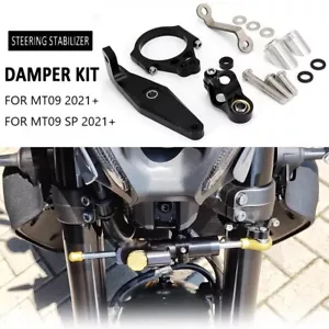 Motorcycle Steering Stabilize Damper Bracket For YAMAHA MT09 SP 2021 2022 2023 - Picture 1 of 10