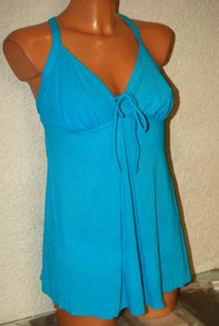 Chicer ANITA Badeanzug * Röckchen * Badekleid * Einteiler türkis Gr. 40 C - Bild 1 von 5