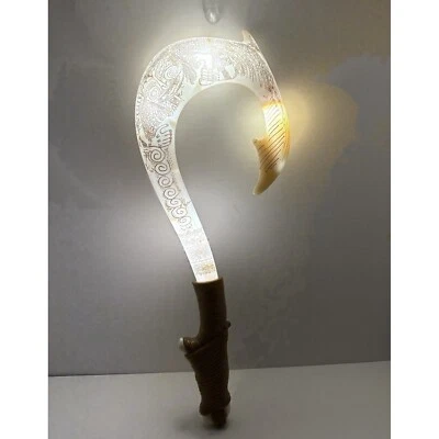 Disney Moana Maui's Magical Fish Hook 3 Speed Lights 20" Works-SEE VIDEO - Image 1 of 4