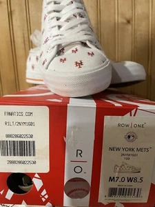 Row One Unisex  Mets Logo Shoes M7/w8.5 - Picture 1 of 2