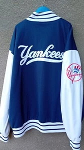 Chaqueta Universitaria Majestic NY Yankees Mercancía Genuina Talla XXL - Imagen 1 de 10
