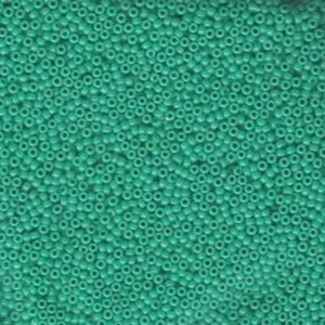 Miyuki Size 15 Seed Beads Opaque Turquoise 5 Grams - Picture 1 of 1