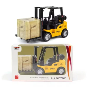 Friction Powered Forklift Toy with Accessories Realistic Engineering Vehicle - Picture 1 of 6