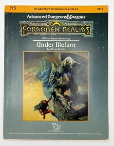 TSR Forgotten Realms Under Illefarn by Steve Perrin AD&D N5 9212 Modul 1987 D&D - Bild 1 von 2