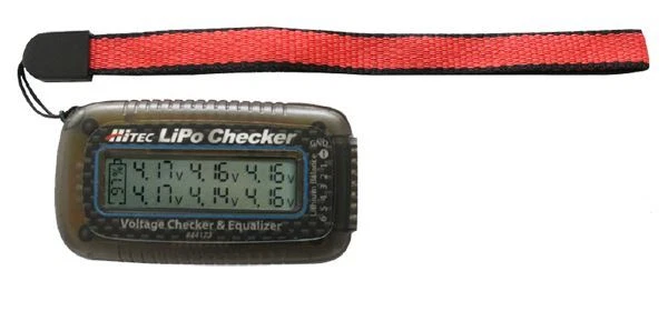 Hrc44173 Hitec Lipo Battery Checker and Balancer 44173 RC