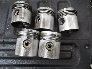 Oliver 1800 Diesel farm tractor pistons FREE SHIP - Picture 1 of 3