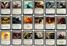 MTG - 18 x Different White Clerics for Commander deck building - All LP