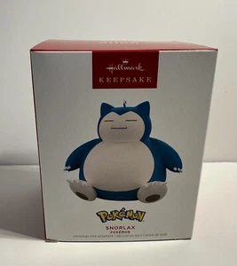 Hallmark Schutzsake Ornament - Snorlax - Pokemon - 2023 NEU/KOSTENLOSER VERSAND - Bild 1 von 3