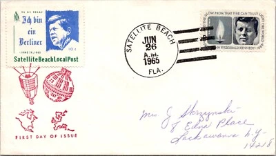 6.26.1965 FDC - Satellite Beach, FLA - F73396 - Image 1 of 2