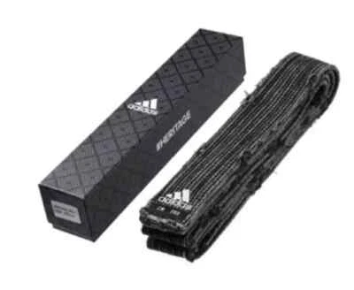 Adidas HERITAGE TaekwonDo Cinturón Negro Artes Marciales Judo Cinturón Ancho 5CM NUEVO Foto 1 de 2