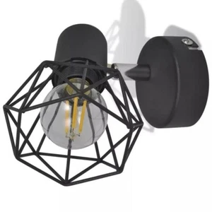 Fuller 2 - Light Black Armed Sconce - Picture 1 of 5
