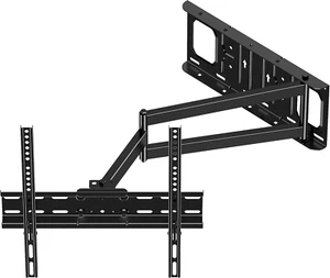 Long Arm TV Wall Mount for Most 26-65 Inch Flat Curved Tvs, 25.6Inch Full Motion - Picture 1 of 9