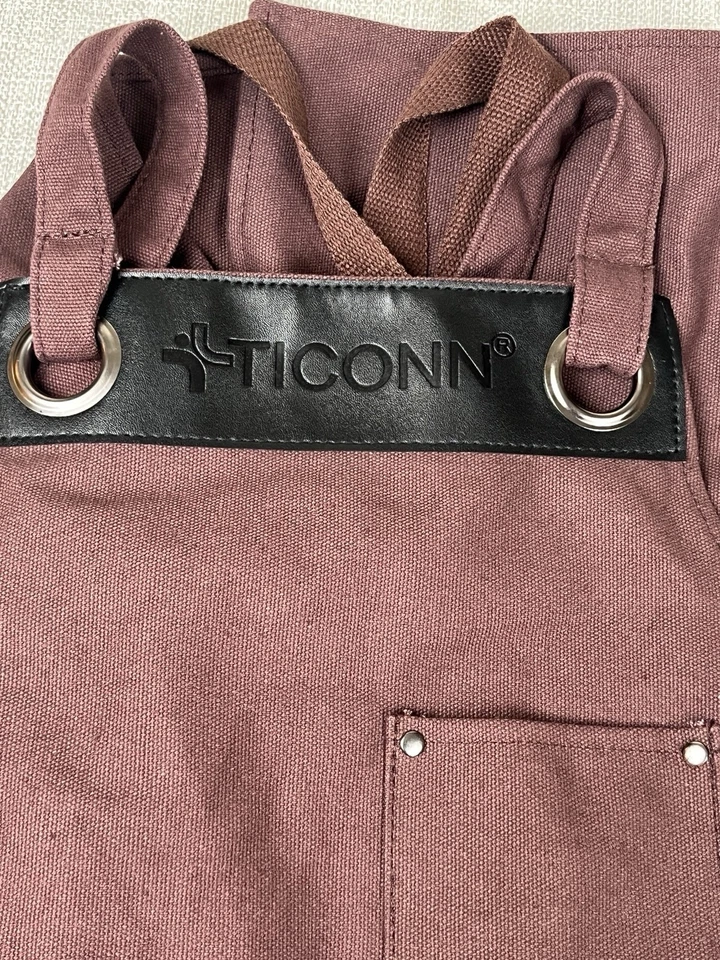 Heavy Duty Waxed Canvas Apron, 16oz Thick Canvas Multi-Functional Apron Standard - Image 1 of 4