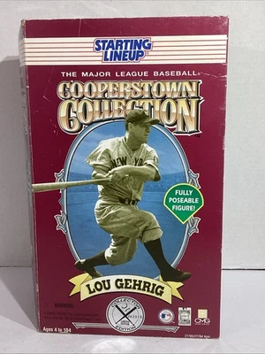 Starting Lineup MLB Cooperstown Collection Lou Gehrig Posable Figure HGT1-469 - Image 1 of 4