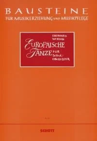 European Dance Eberhard Werdin Score School Orchestra: 2 Flutes , Strings, Guita - Image 1 of 3