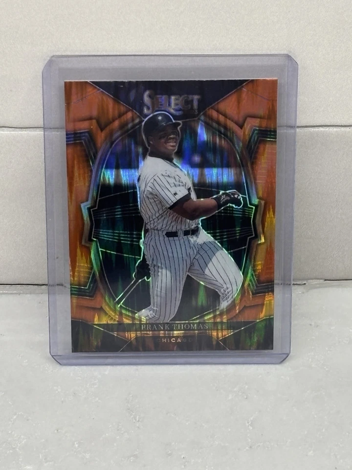 Panini Select 2023 - Concourse Frank Thomas #40 Orange Flash Prizm Foto 1 de 1