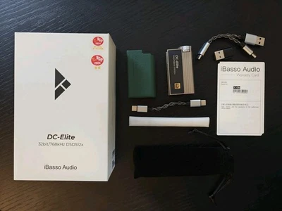 iBasso DC-ELITE - Balanced Portable DAC & AMP With CB19 Extra Cable - Image 1 of 4