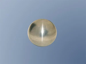 Endstück Kugel Edelstahl für Gardinenstangen 16 mm - Bild 1 von 1