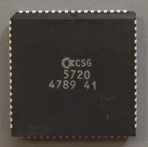 5720 CSG PLCC84 - PROJEKT COMMODORE PC10/20/30 III - Zdjęcie 1 z 2