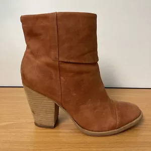LL Bean Bota al Tobillo Firma Cuero Tacones Cremallera Lateral Para Mujer 8 XM - Imagen 1 de 14