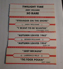 Andy Williams - Twilight Time + Strangers on the Shore   2 Orig  Jukebox Strips
