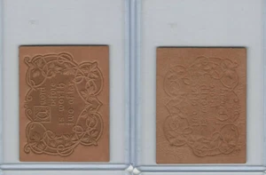 L24 ATC Leather, Motto & Quotes, 1912, A Word Before Is Worth Two - Picture 1 of 1